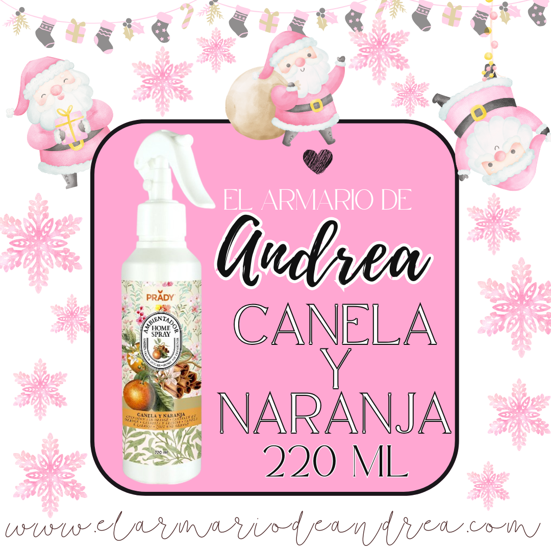 Ambientador 220 ml Canela y Naranja